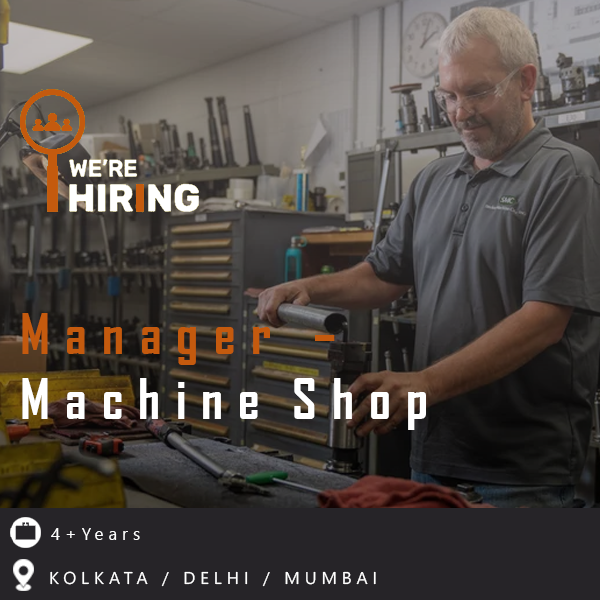 Manager – Machine Shop
