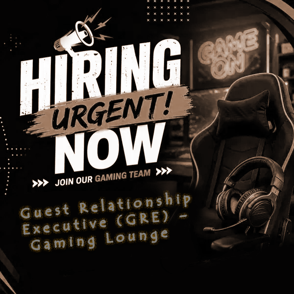 Guest Relationship Executive (GRE) – Gaming Lounge