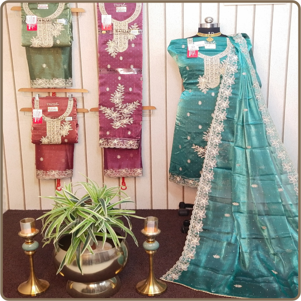 Kapeela-Apsara Dusty Silk-Burberry With-Inner