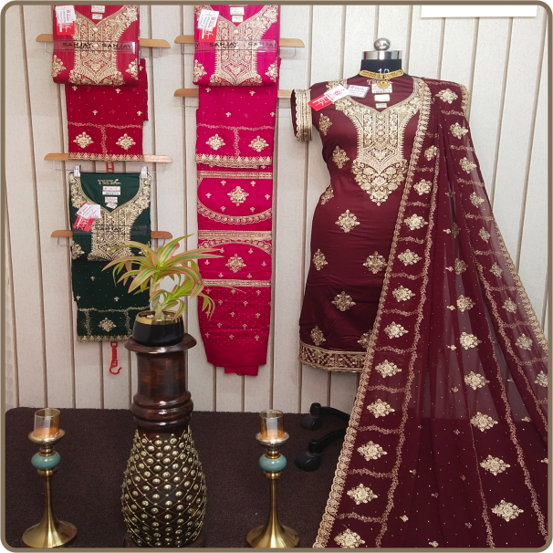 Aarvika-Wedding Fancy02 Dupp-Jorjet With-Belly Slive Baju work